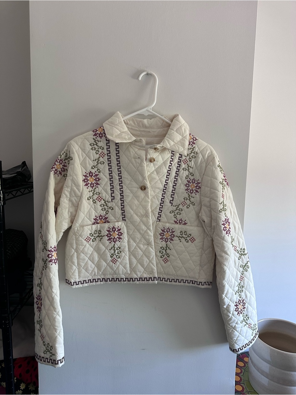 christian lacroix quilted jacket
